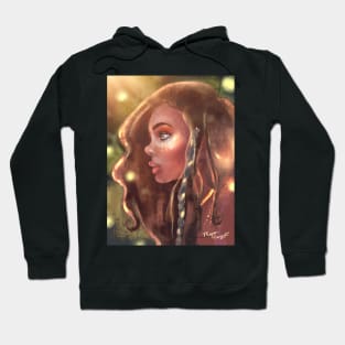 Golden Girl Art Hoodie